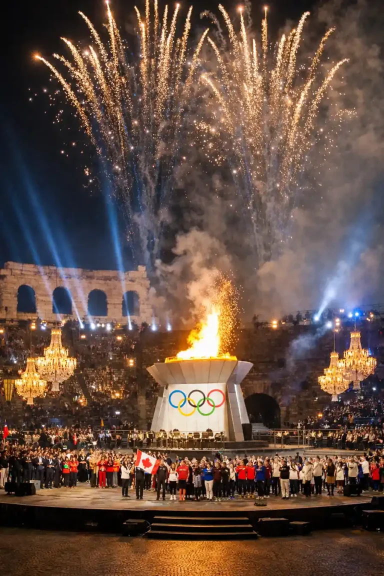 2026 Winter Olympics Closing Ceremony Lights Up Verona as Milano-Cortina Games Conclude