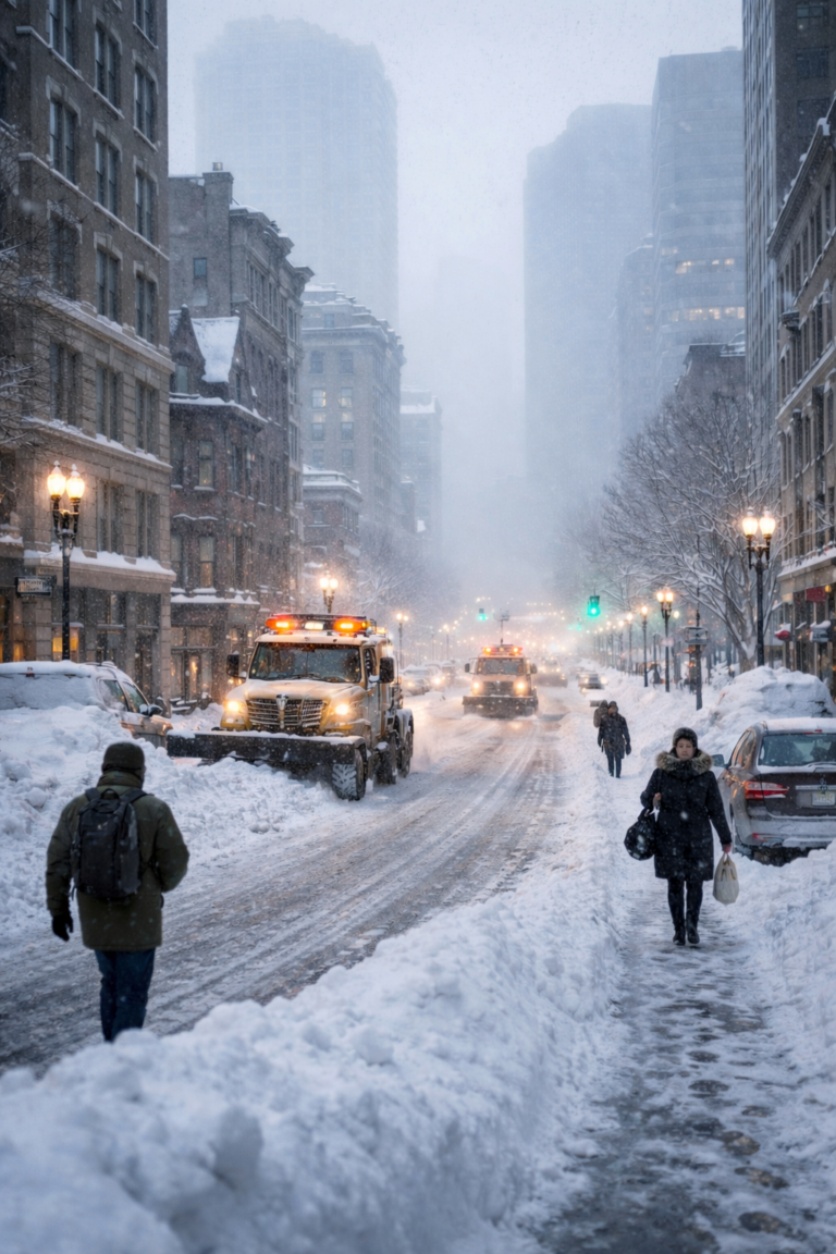 Northeast Snowstorm Today: 3 Feet of Snow, 2,200 Flights Canceled, 350,000 Without Power