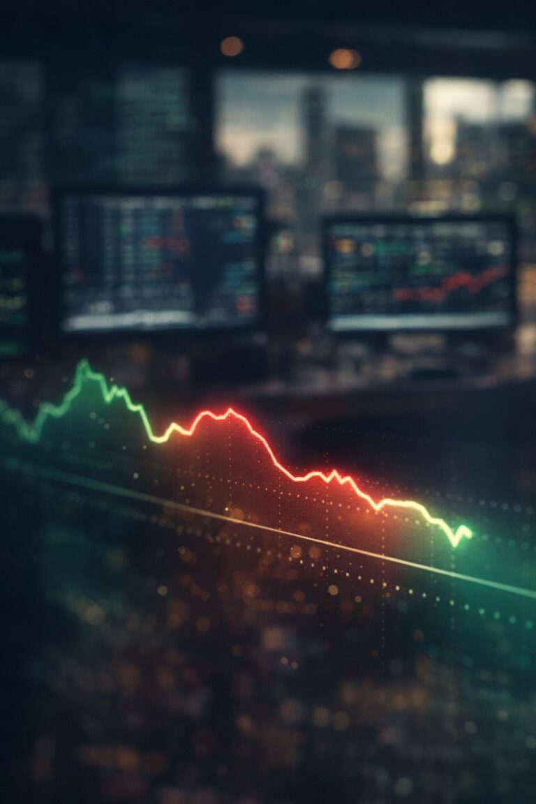 ASX 200 index chart showing late sell-off and near-close stabilisation around 8,883