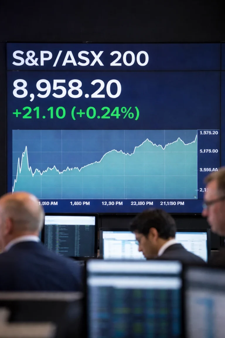 ASX 200 Today Hits 8,958 as 9,000 Level Becomes the Market’s Next Battlefield