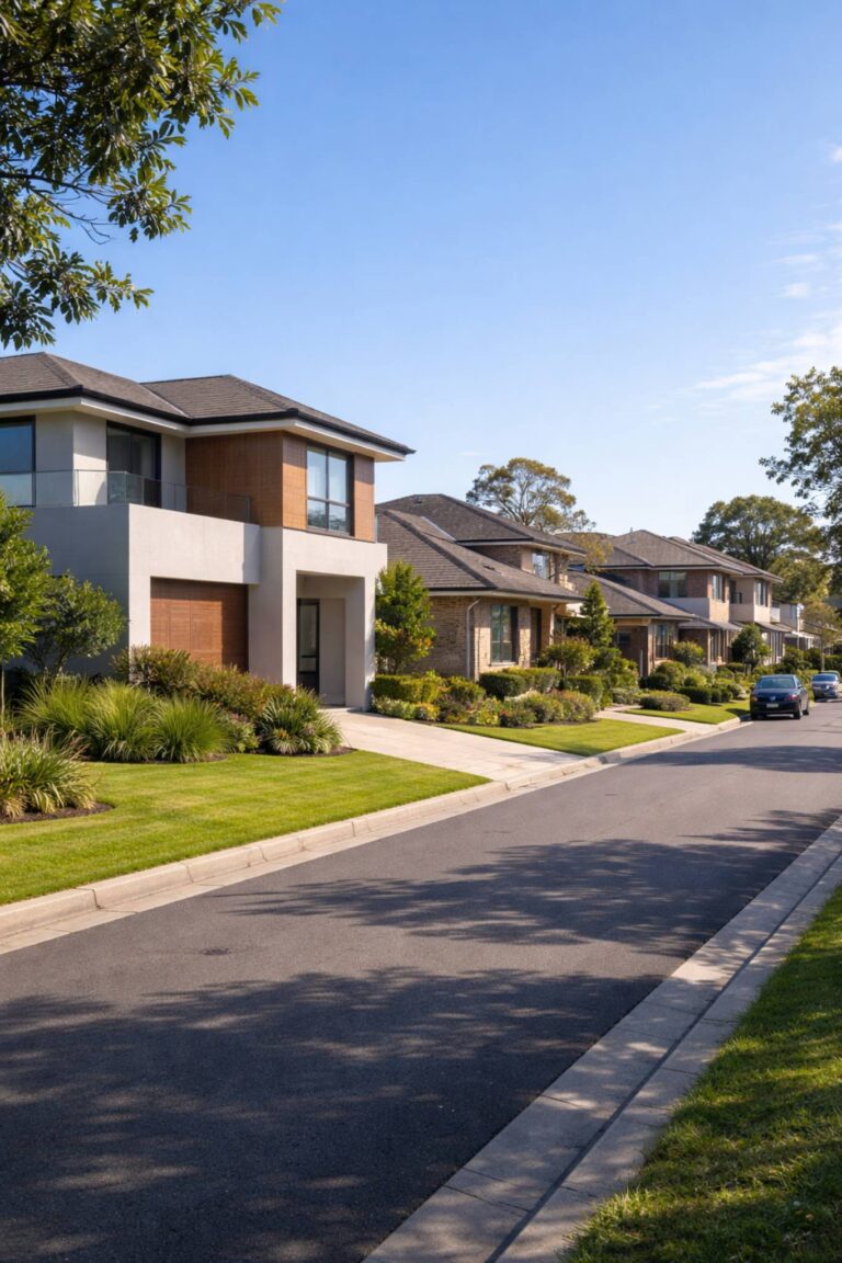 Australian suburban homes reflecting house prices across major cities in 2026