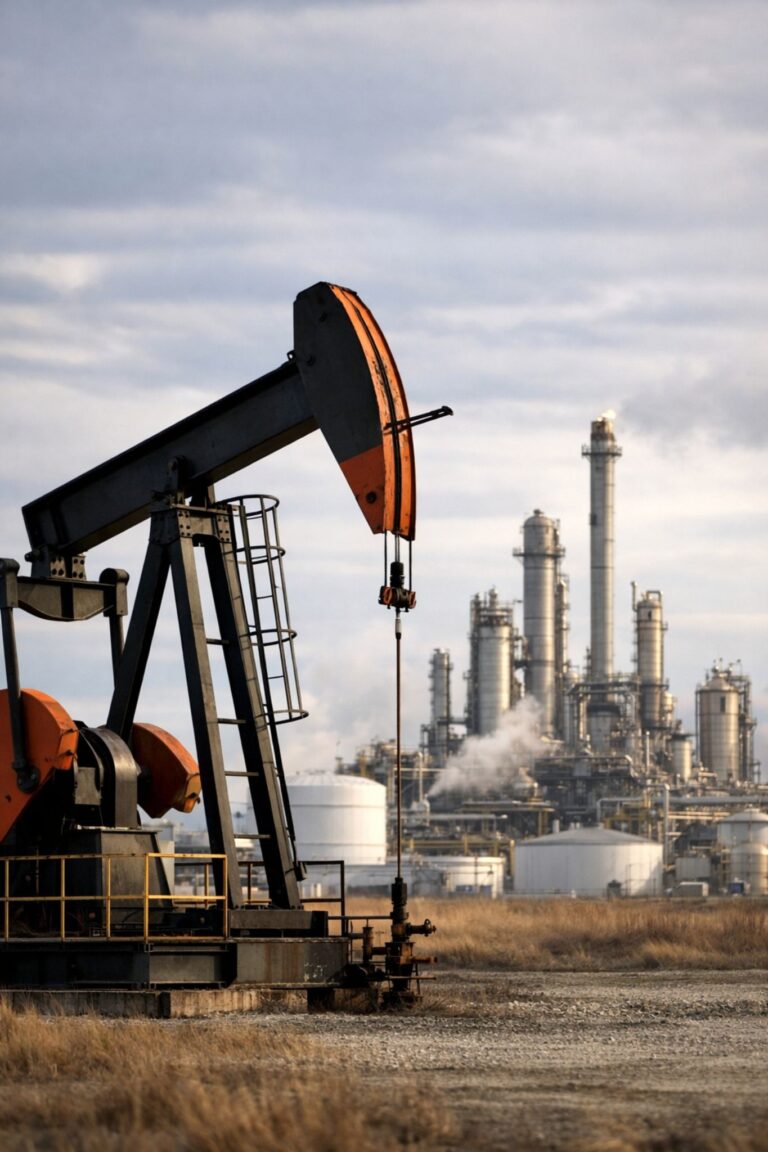 Canada crude oil production with WTI and Western Canadian Select market backdrop
