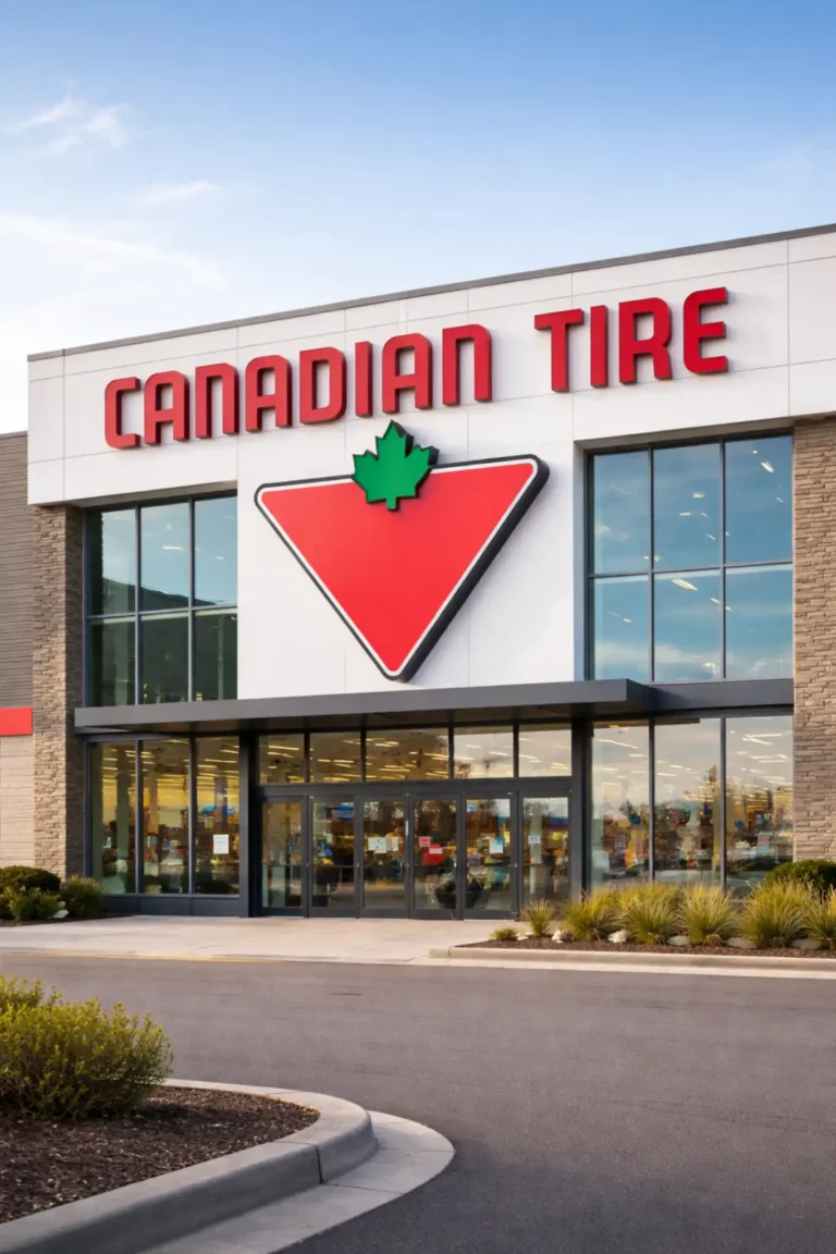Canadian Tire storefront exterior reflecting AI-driven retail transformation and growth strategy