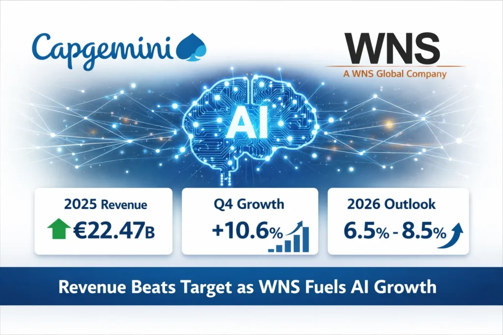 Capgemini Beats 2025 Revenue Target as WNS Accelerates AI-Led Demand