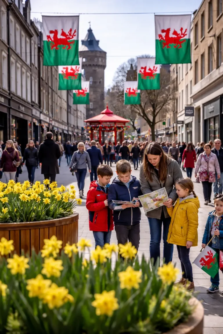 Cardiff St David’s Day Trail Draws Families to City Centre with Free Welsh Tales Adventure