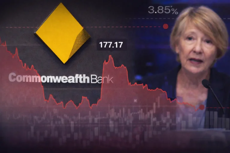 CBA Share Price Today Slips as RBA Warns More Rate Hikes May Be Necessary