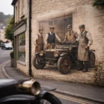 Clevedon Mural Honors Richard Stephens, One of Britain’s First Car Makers