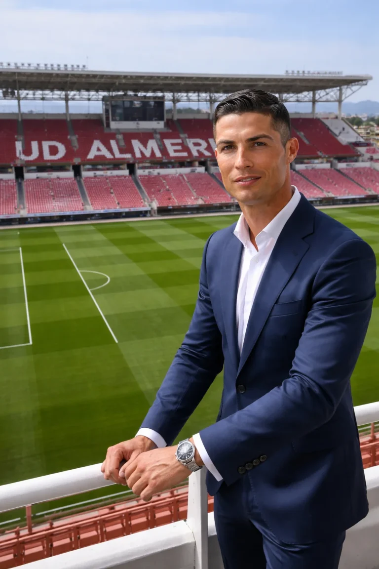 Cristiano Ronaldo Buys 25% Stake in UD Almería as Saudi-Owned Spanish Club Eyes Promotion Push