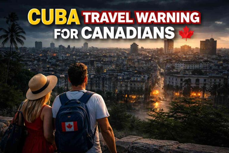 Canadians Warned About Cuba Travel as Power Outages and Food Shortages Spread