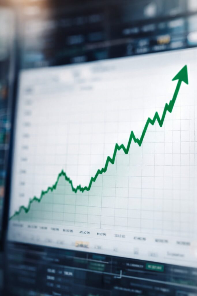 Datadog stock surges after earnings beat as green upward price chart signals strong rally
