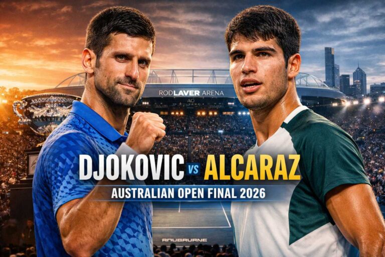 Australian-Open-Finale 2026: Wenn Novak Djokovic Geschichte schreibt – oder Carlos Alcaraz sie neu beginnt