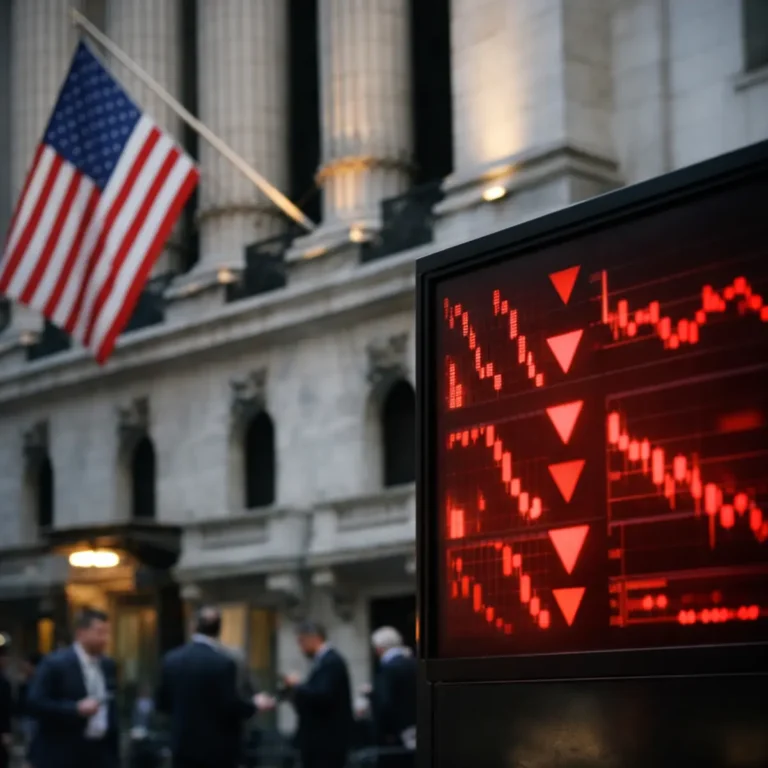 Dow Futures slide as AI-driven market volatility impacts Wall Street trading session