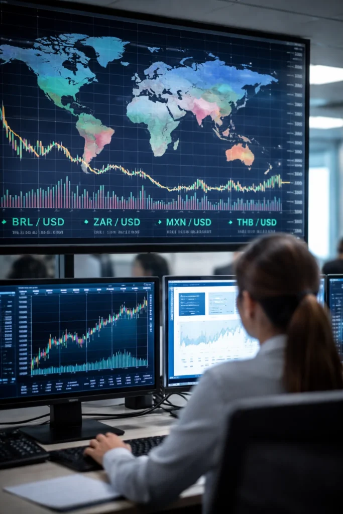 EM Currencies Outperform G7 as Carry Trade Surge Drives 200-Day Volatility Record