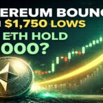 Ethereum price rebounds toward $2,000 after sharp selloff from $3,300 highs