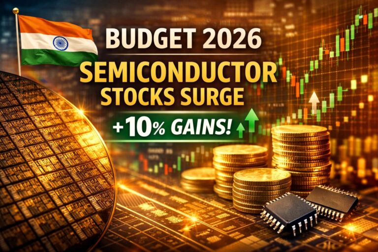 Semiconductor Stocks Jump Up to 10% After Budget 2026 — Kaynes, Dixon, Syrma in Focus