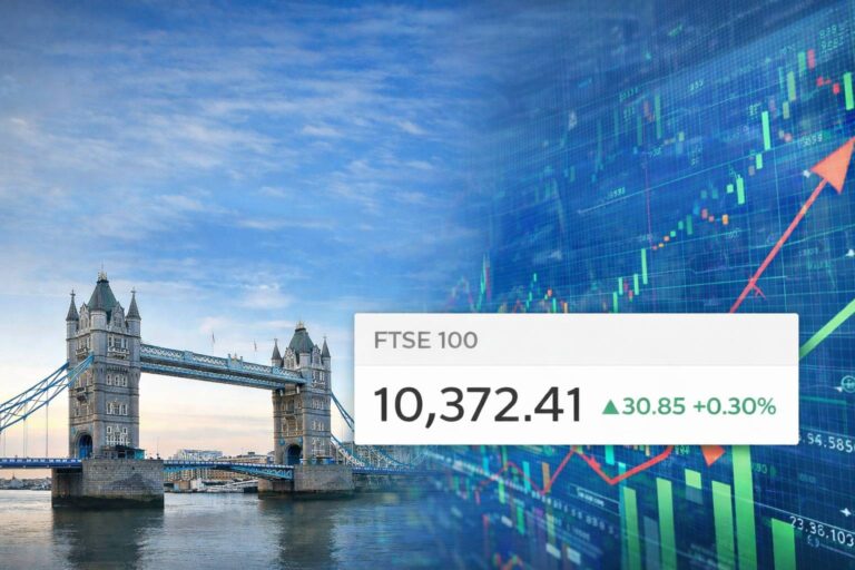 FTSE 100 Today (Feb 3, 2026): Index Holds Above 10,370 After Record Close