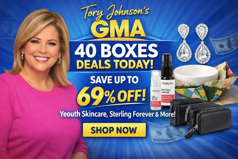 Tory Johnson’s GMA 40 Boxes Deals Today — Save Up to 69%