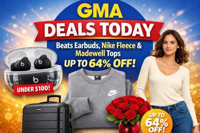 GMA Deals & Steals Today: Beats Earbuds, Nike Fleece and Madewell on Sale