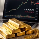 Gold Price Falls Below $5,000 After US Inflation Data Boosts Rate Cut Hopes
