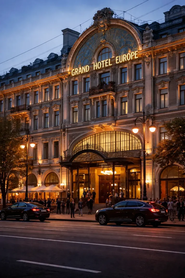 LVMH’s Russia Exit Under Scrutiny as St. Petersburg Hotel Serves Sanctioned Clients