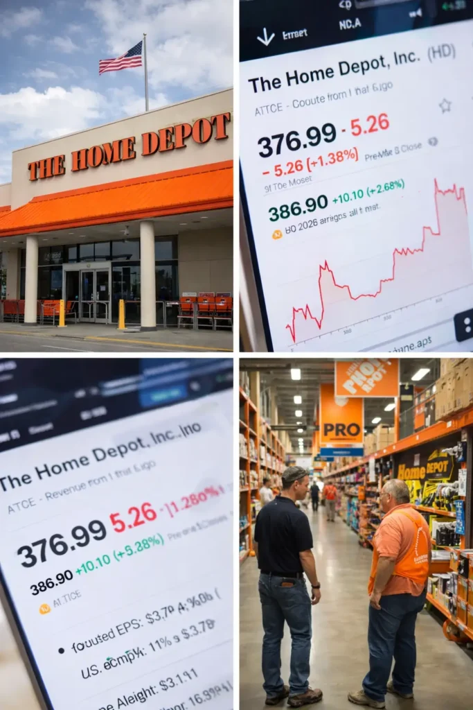 HD Stock Surges 2.68% Pre-Market After $38.2B Revenue Beat, EPS Tops Estimates