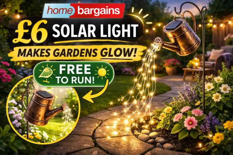 Home Bargains solar light