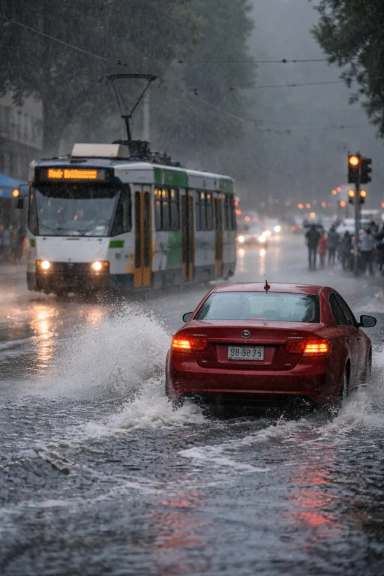 Melbourne Storms Today Knock Out Power to 7,000 Homes as Flash Flood Warnings Sweep Victoria