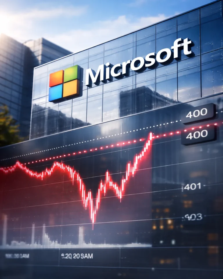 Microsoft Stock Today (NASDAQ: MSFT) Holds Near $400 as Bulls Defend Key Support Level