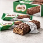 Packaged Milo snack bars displayed on a countertop following product recall alert