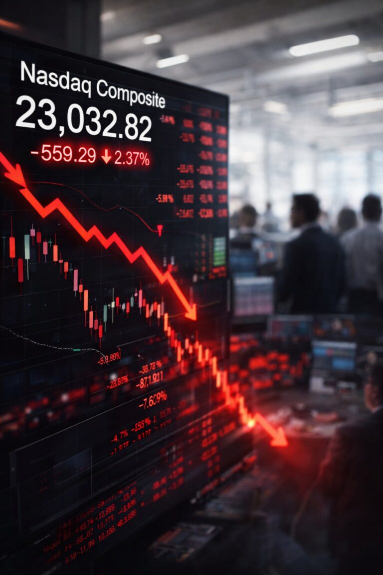 Nasdaq Plunges 559 Points Today (Feb 3, 2026): What’s Behind the Sudden Tech Sell-Off