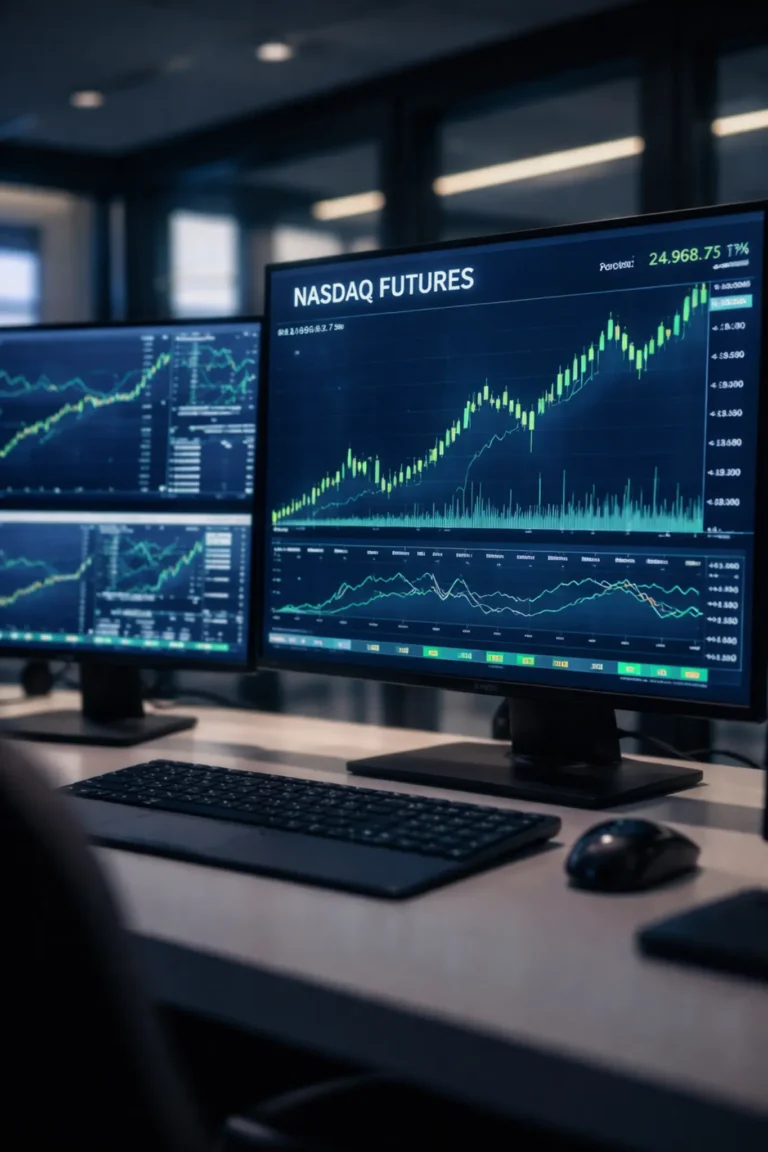 NASDAQ-100 Jumps as US Stock Futures Rise Ahead of Nvidia Earnings, AI Fears Ease