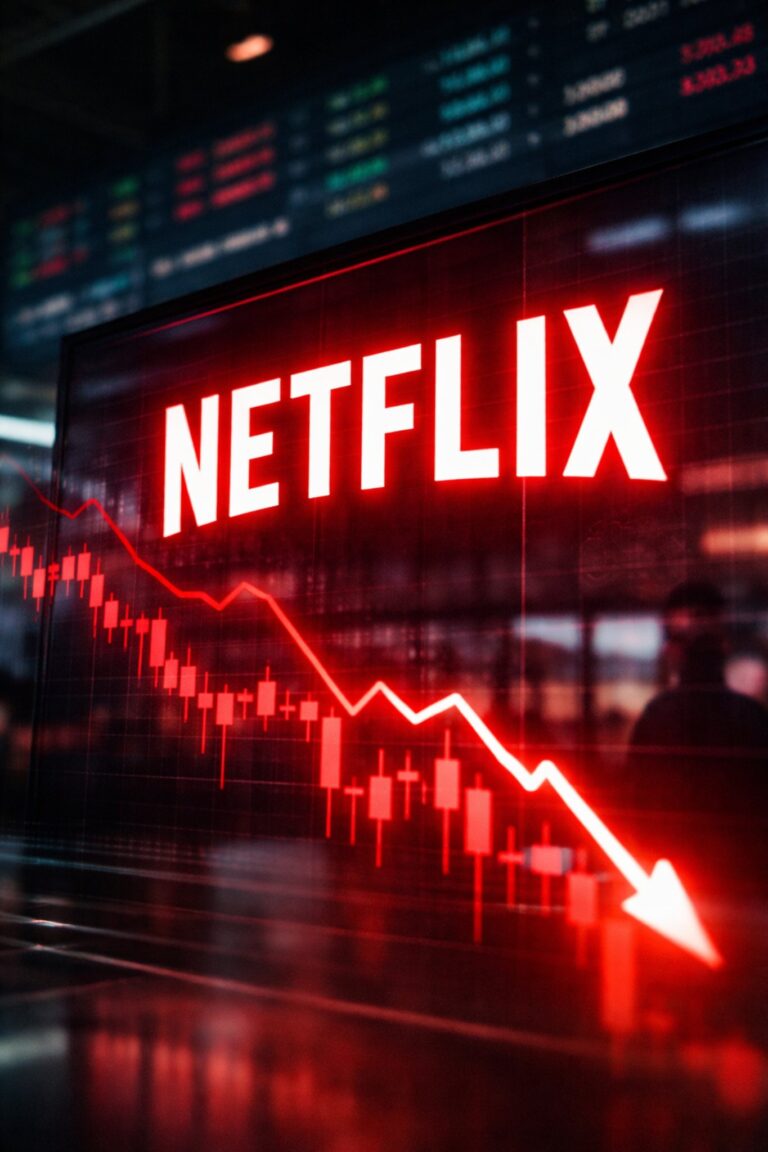 Netflix (NFLX) Falls to $96, Down 11% as Weak Q2 Outlook Overshadows Strong Earnings