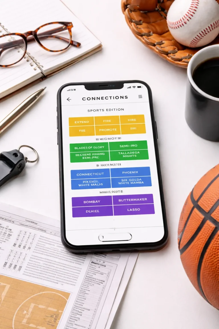 NYT Connections Sports Edition Hints and Answers for March 14, 2026 (Puzzle #537)
