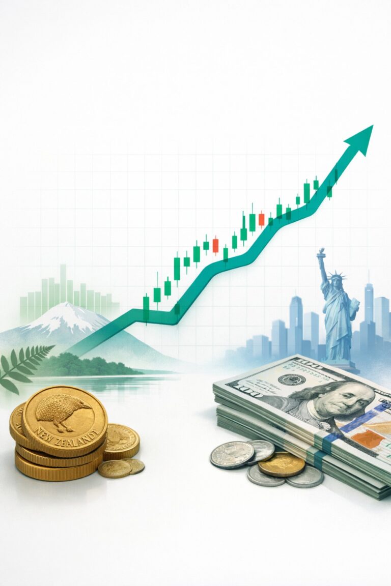 NZ dollar rises against the US dollar as NZD/USD climbs on Feb 2, 2026