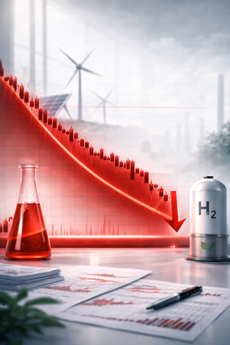 Plug Power stock today trading below $2 at $1.85 with red downward intraday price chart