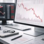 Philip Morris stock chart showing a modest decline during earnings day trading