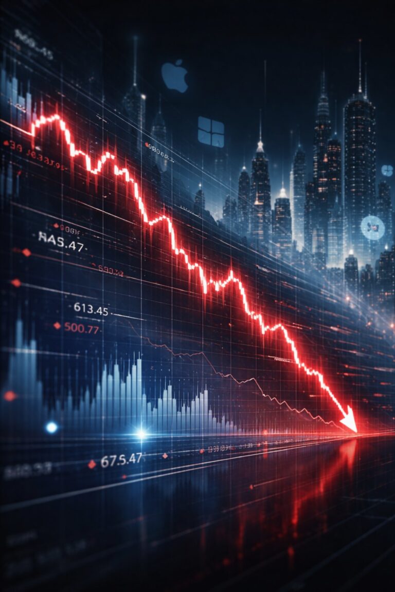 Nasdaq-100 ETF QQQ slides during US market trading on February 4, 2026