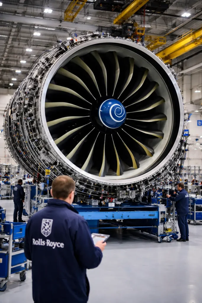Rolls-Royce Shares Fall Below £12 After 10% Drop as Middle East Tensions Hit Aviation Demand