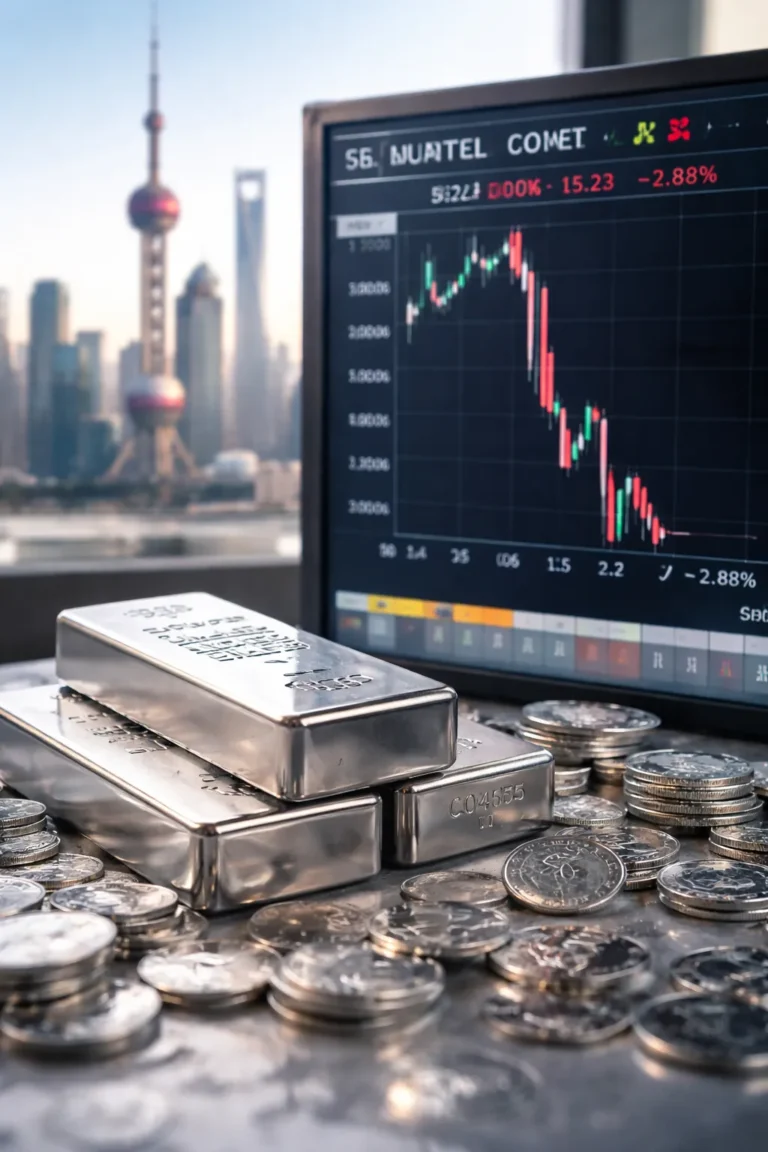 Shanghai Silver Price Today Slips Below CNY 520 as Lunar New Year Shutdown Drains Liquidity