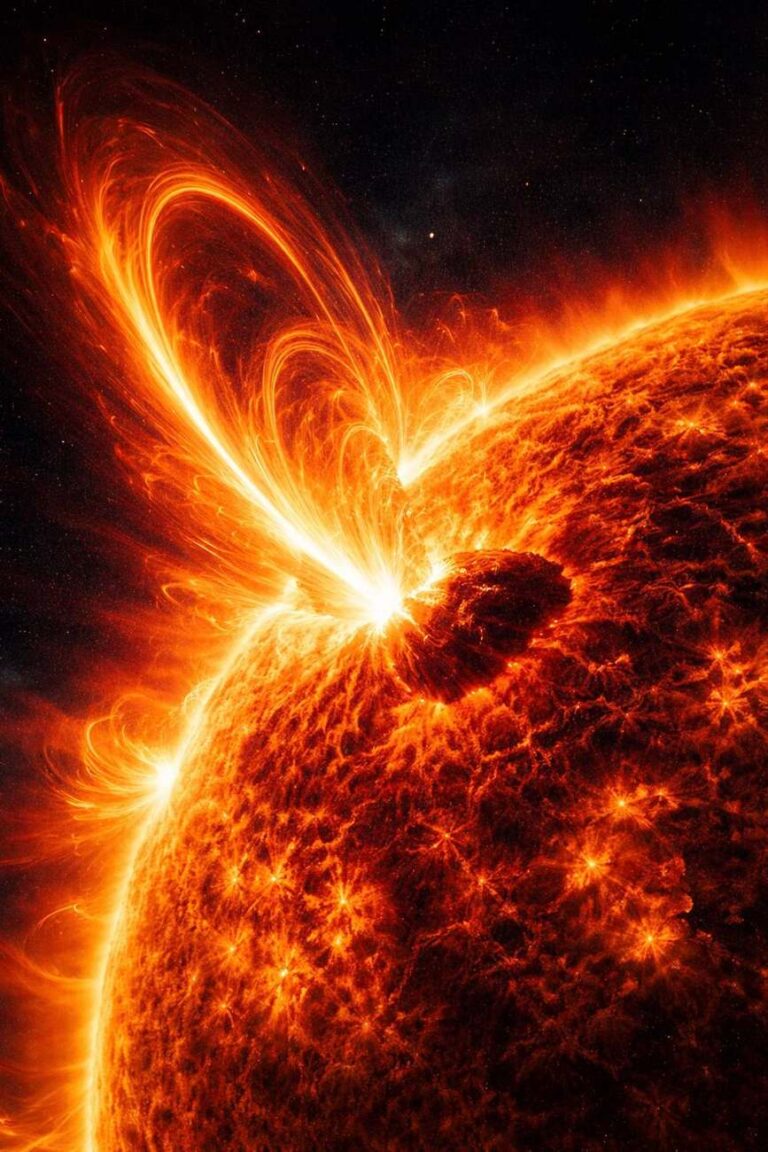 X8.1 solar flare erupts from hyper-active sunspot as aurora watch intensifies