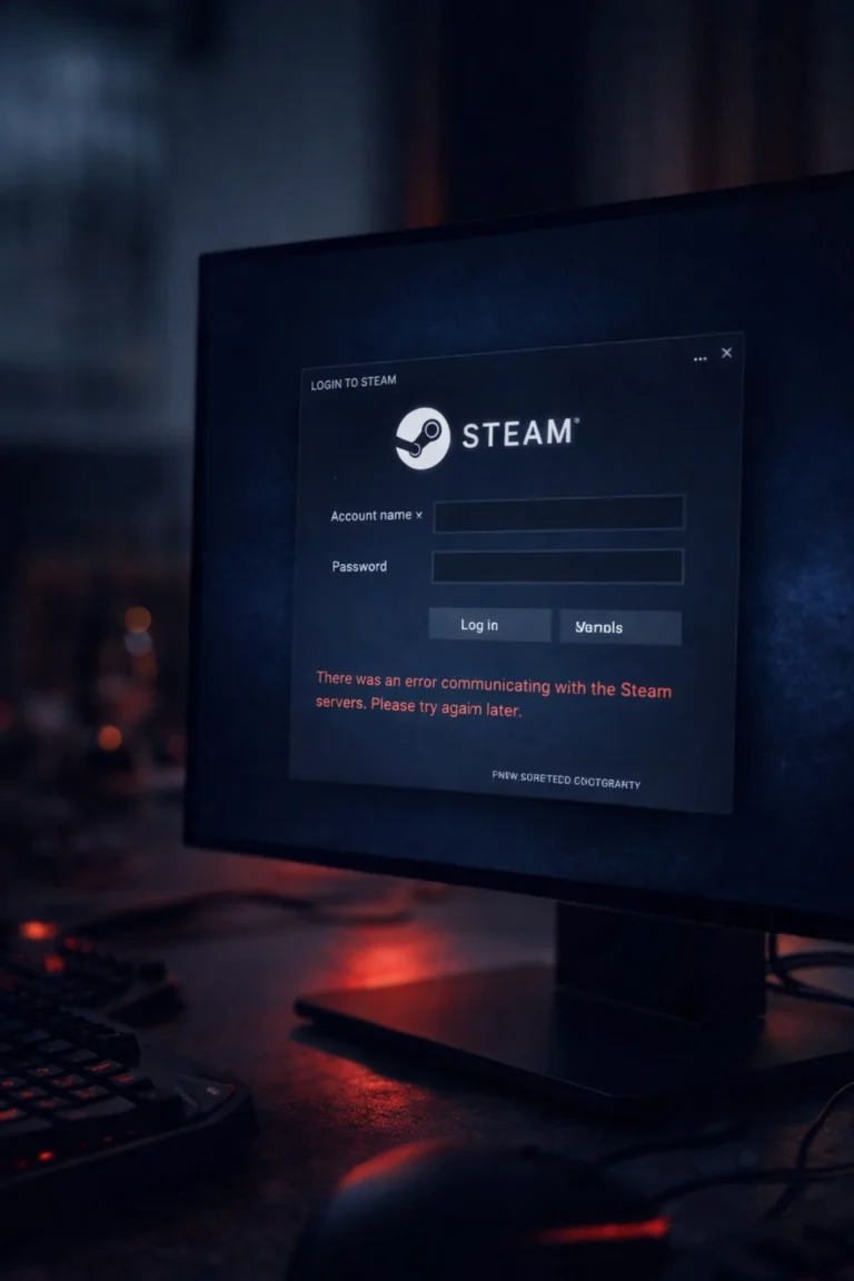Steam Down Amid Major Outage as 11,000+ Users Report Server and Login Issues