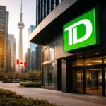TD Bank stock today