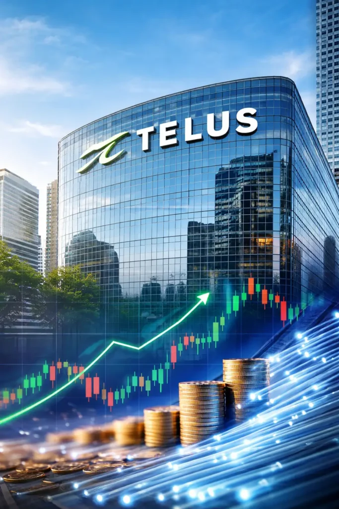 TELUS Shares Drop After Earnings, But Analysts Still See Upside to CA$21.44