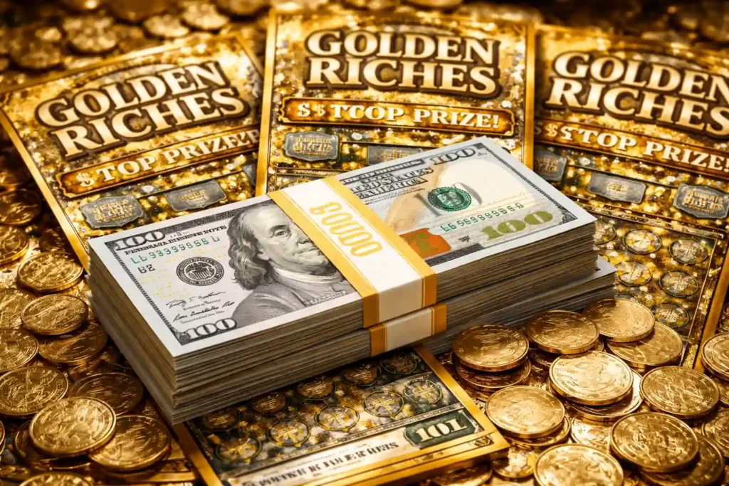 Frisco Resident Wins $2 Million in Texas Lottery Golden Riches Scratch-Off