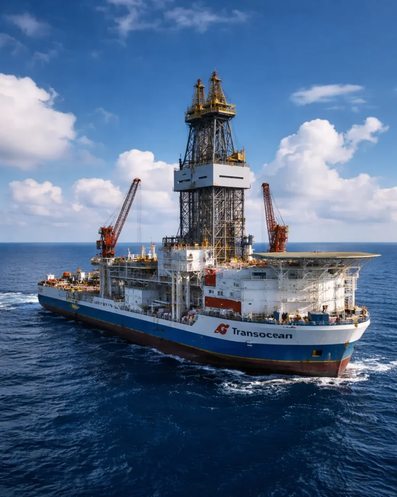 Transocean Stock (NYSE: RIG) Surges 8% on Valaris Merger, $184M Contracts and 200% EPS Forecast