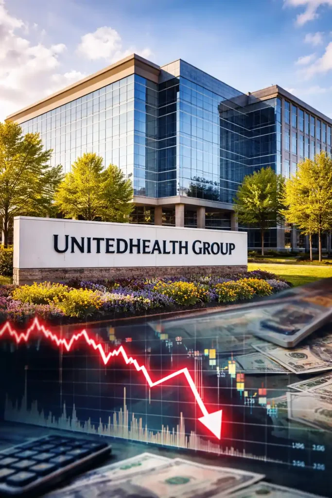 UNH Stock Today Falls to $283 as UnitedHealth Cuts 2026 Revenue Outlook by $15B