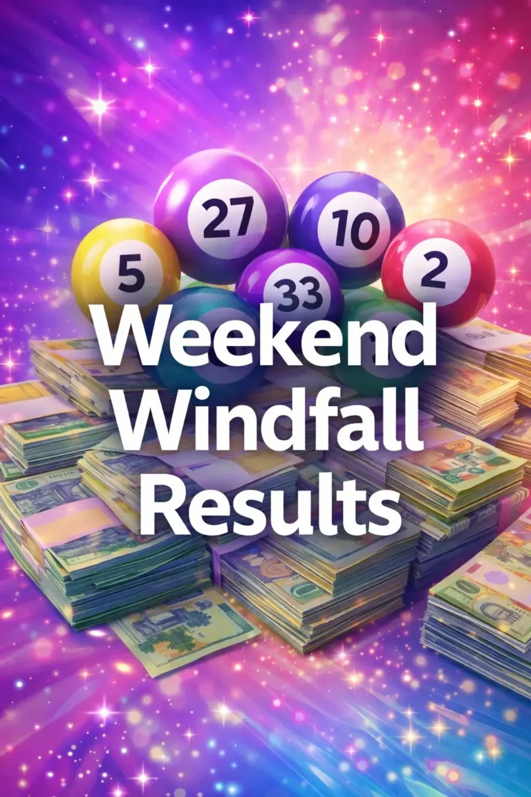 Weekend Windfall Results 23 February 2026 Draw 4668 – Winning Numbers and $1 Million Jackpot