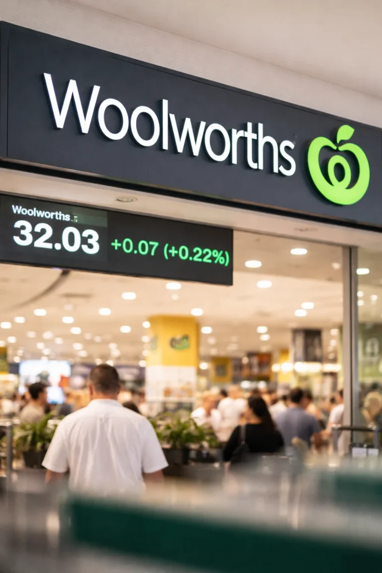 Woolworths Share Price (ASX: WOW) Near $32.10 Breakout as Earnings Countdown Begins