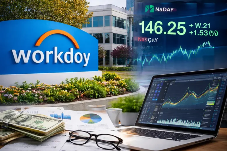 Workday Stock Today: WDAY Rises as Founder Returns and Insider Sales Top $17.7M