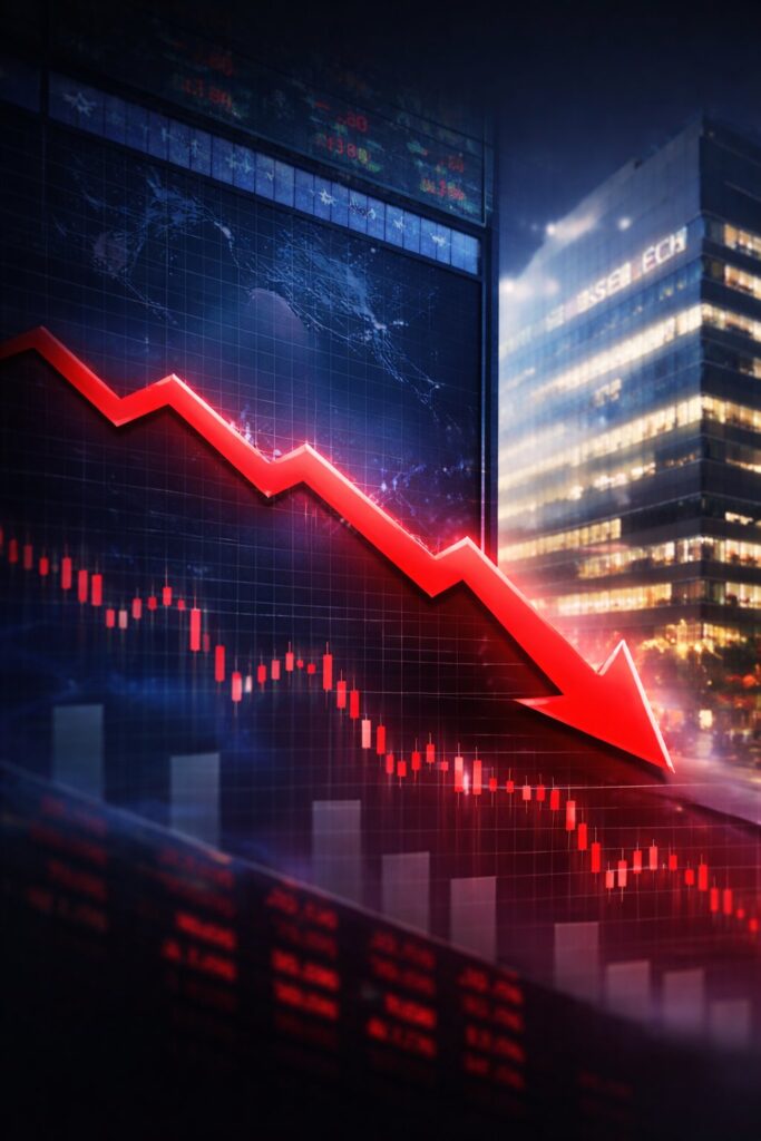 ASX Today: WiseTech Global (WTC) Plunges 12% as Shares Near 52-Week Low